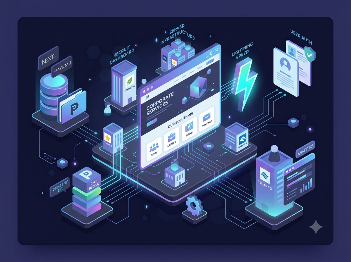 Corporate Website built with Payload CMS and Next.js